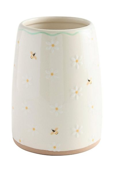 Next Besteckhalter Floraler Zubehörtopf aus Keramik, (1-tlg) günstig online kaufen