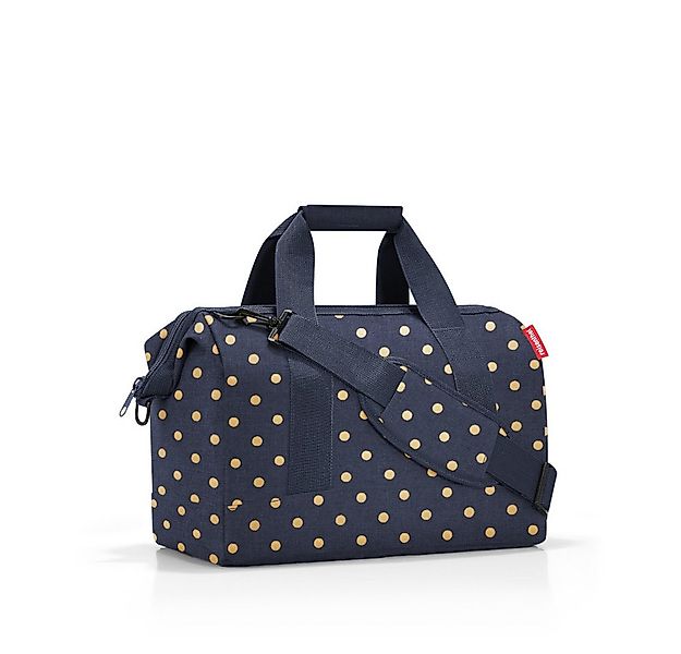 REISENTHEL® Reisetasche reisenthel allrounder M metallic dots blue MS4117 b günstig online kaufen