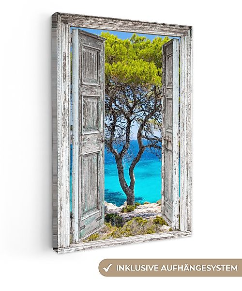 OneMillionCanvasses® Leinwandbild Baum - Tropisch - günstig online kaufen