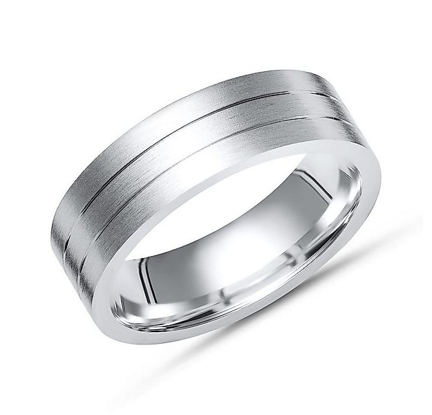 Unique Silberring Unique Silberring 925 Sterling Silber matt 6,5mm breit R8 günstig online kaufen