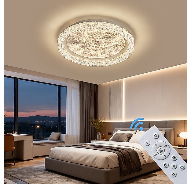 Eurohandisplay LED Deckenleuchte LED Deckenleuchte Fernbedienung Lichtfarbe günstig online kaufen