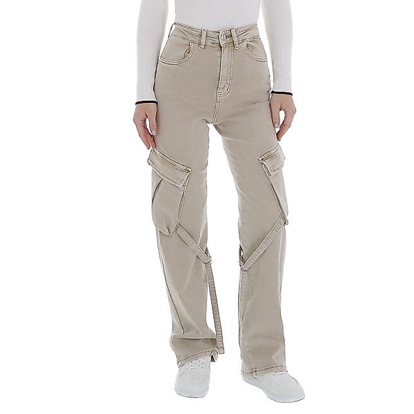 Ital-Design Cargojeans Damen Freizeit (87217134) Used-Look günstig online kaufen