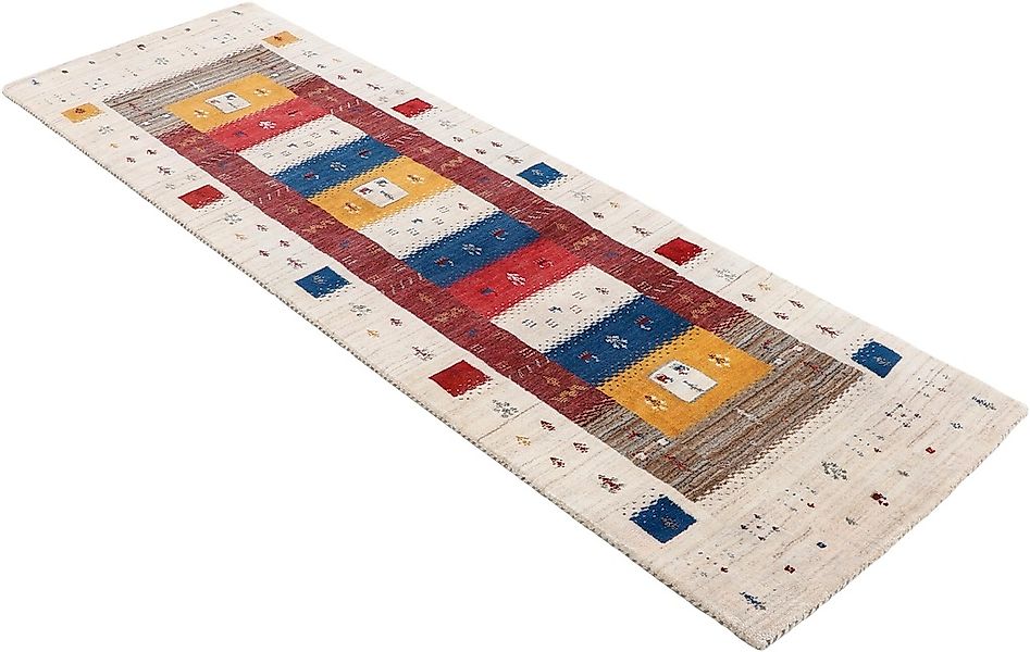 carpetfine Wollteppich »Gabbeh Sofia, auch als Läufer«, rechteckig, 15 mm H günstig online kaufen