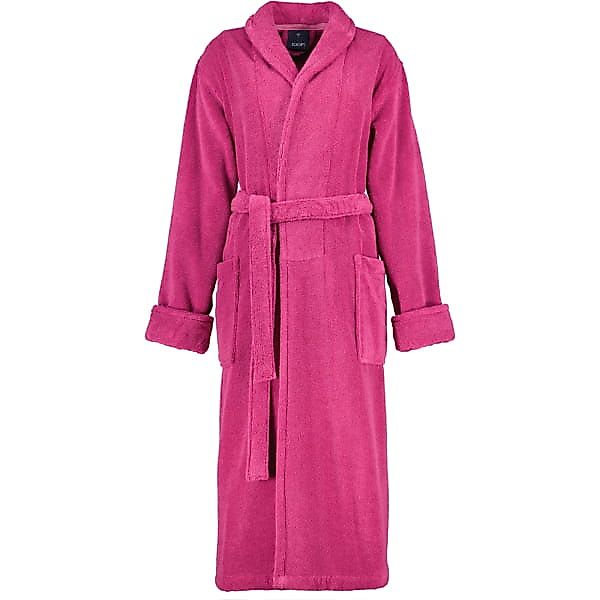 JOOP! Damen Bademantel - Schalkragen 1650 - Farbe: Beere - 207 - L günstig online kaufen