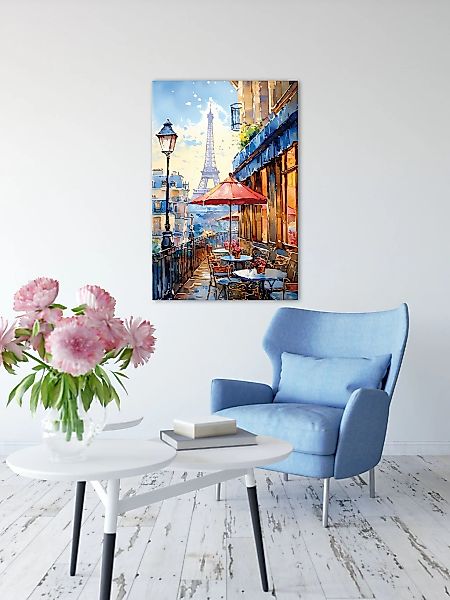 Bönninghoff Leinwandbild Cafe  Frankreich  Gebäude  Paris  Restaurant & Caf günstig online kaufen