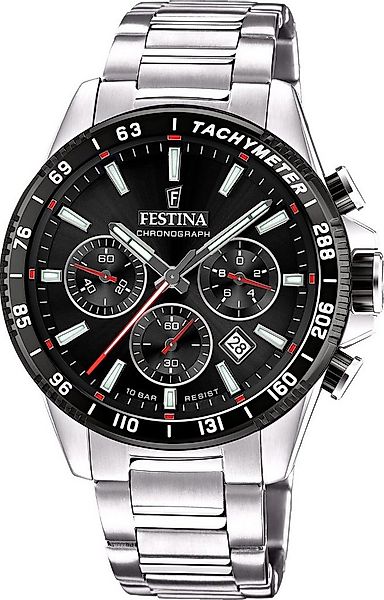 Festina Quarzuhr Festina Herrenuhr Timeless Chronograph, (Analoguhr), Herre günstig online kaufen