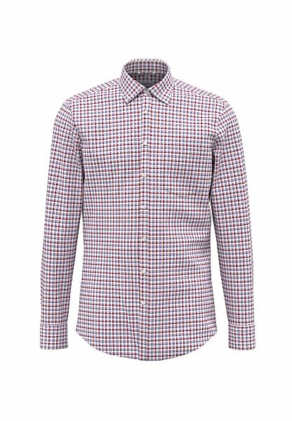 seidensticker Businesshemd "Regular" Regular Langarm Button-Down-Kragen Kar günstig online kaufen