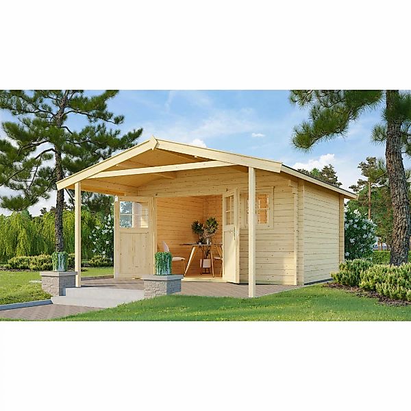 weka Gartenhaus "136 A Gr.1, 45 mm, natur" günstig online kaufen