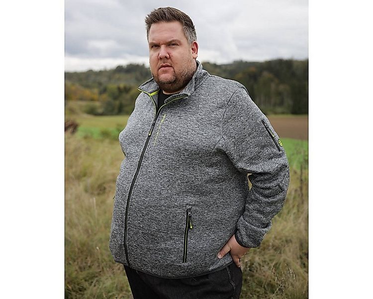 RennerXXL Fleecejacke Keron Herren XXL Strickfleece Jacke Übergrößen günstig online kaufen