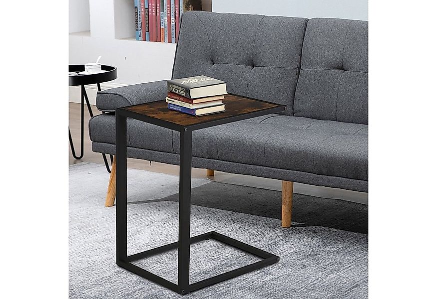 HOMCOM Beistelltisch Laptoptisch für Schlafzimmer und Wohnzimmer (Couchtisc günstig online kaufen