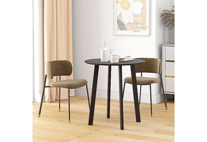 HOMCOM Esstisch mit abgeschrägten Beinen, Modernes Design (Esszimmertisch, günstig online kaufen