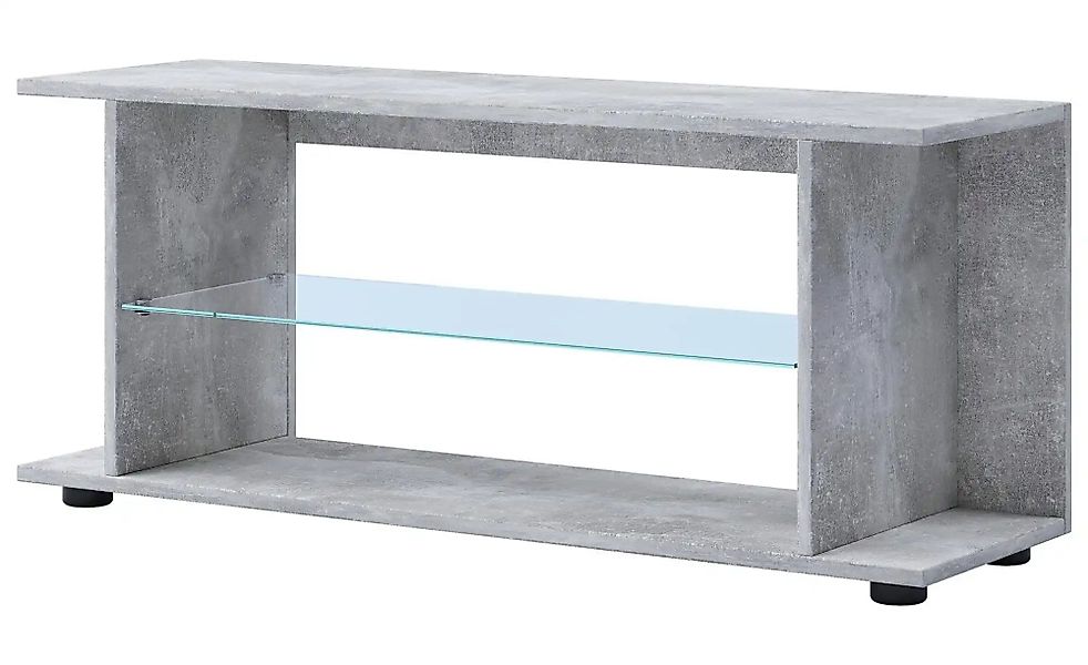 Lowboard  Plexalo ¦ grau ¦ Maße (cm): B: 110 H: 42 Kommoden & Sideboards > günstig online kaufen