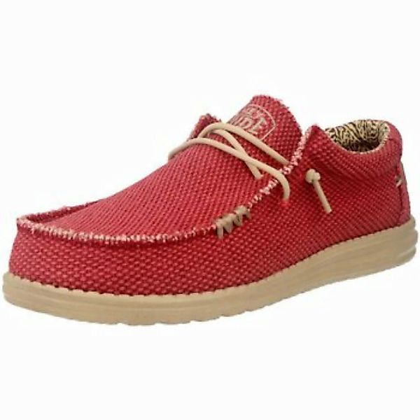 HEYDUDE  Herrenschuhe Schnuerschuhe HD40003-6VP POMPEIAN RED günstig online kaufen