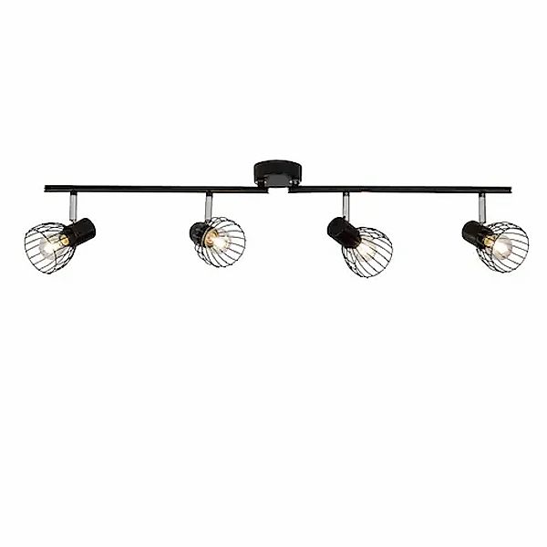 Brilliant Deckenstrahler »Blacky«, 4 flammig, Leuchtmittel E14   ohne Leuch günstig online kaufen