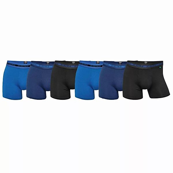 JBS Herren Boxer Shorts, 6er Pack - Pants, atmungsaktiv, Single Jersey, Str günstig online kaufen