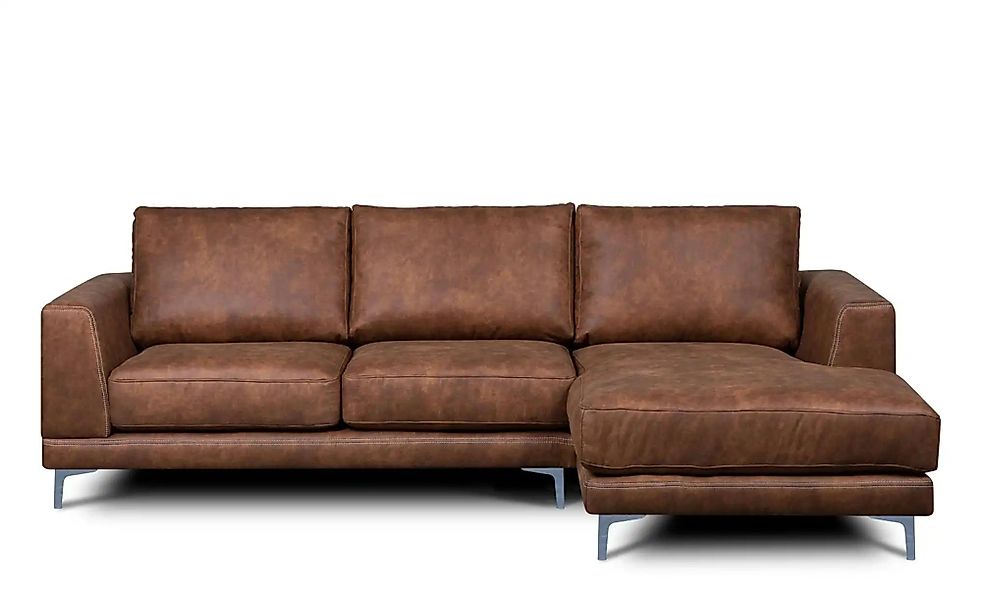 KONSIMO Ecksofa   ¦ braun ¦ Maße (cm): B: 264 H: 82 Polstermöbel > Sofas > günstig online kaufen