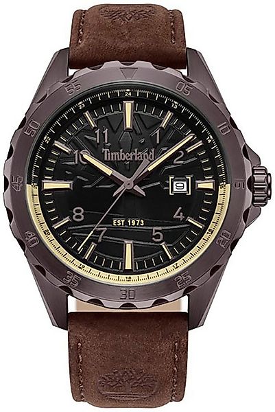 Timberland Quarzuhr DAY POND TDWGB0055802, Armbanduhr, Herrenuhr, Lederarmb günstig online kaufen