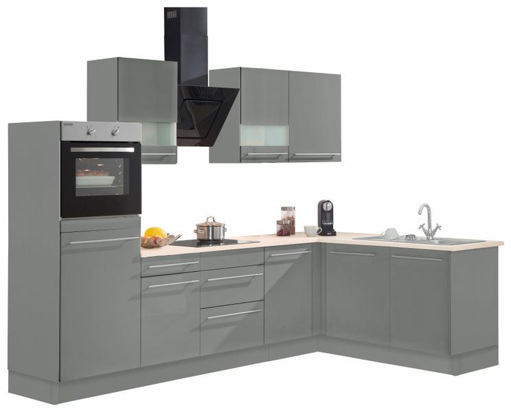 OPTIFIT Winkelküche "Bern" Stellbreite 285x175 cm, wahlweise mit E-Geräten günstig online kaufen