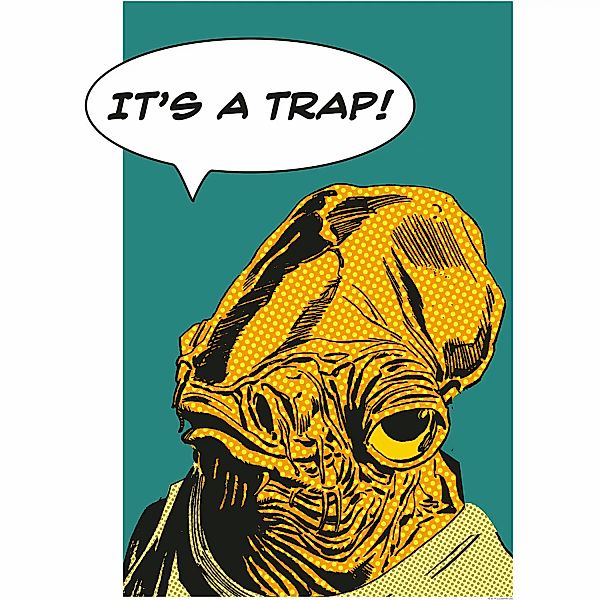 Komar Bild "Star Wars Classic Comic Quote Ackbar", Star Wars, (1 St.), Wand günstig online kaufen