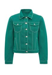 Cipo & Baxx Jeansjacke "Jeansjacke" ohne Kapuze Mit praktischen Brusttasche günstig online kaufen