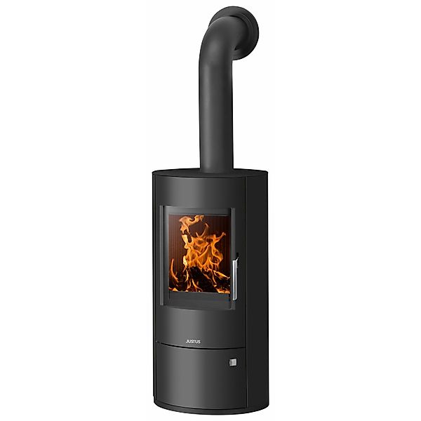Justus Austin 5 Kaminofen Stahl Schwarz 5 kW günstig online kaufen