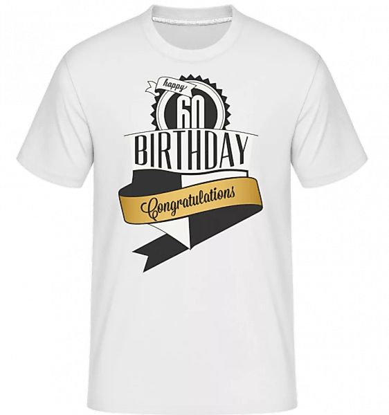 60 Birthday Congrats · Shirtinator Männer T-Shirt günstig online kaufen