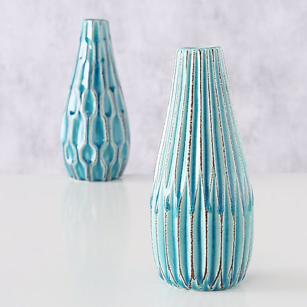 BOLTZE Tischvase Boltze, 2er-Set Vase Lenja, günstig online kaufen