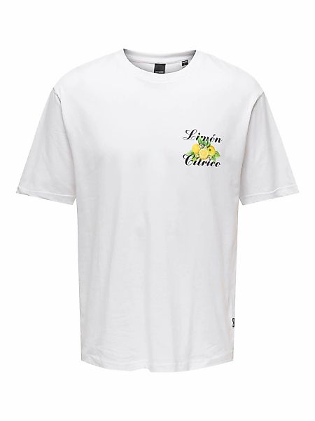ONLY & SONS T-Shirt "ONSKEANE RLX SS PRINT TEE NOOS" günstig online kaufen