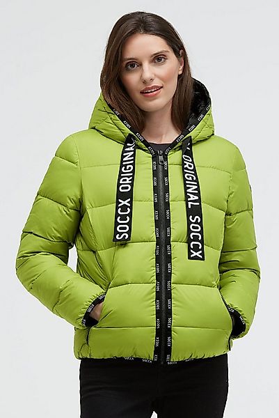 SOCCX Winterjacke mit Reißverschluss an den Einschubtaschen günstig online kaufen