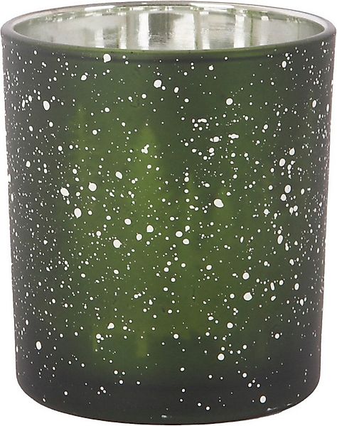 Trend Line Windlicht Windlicht Glas Ø 7 x 8 cm grün günstig online kaufen