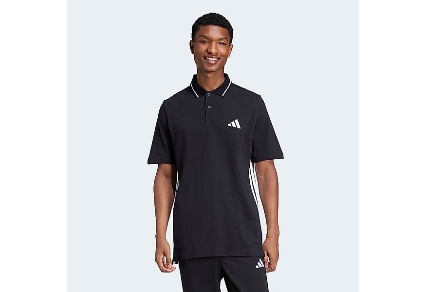 adidas Sportswear Poloshirt ESSENTIALS 3-STREIFEN PIQUÉ günstig online kaufen