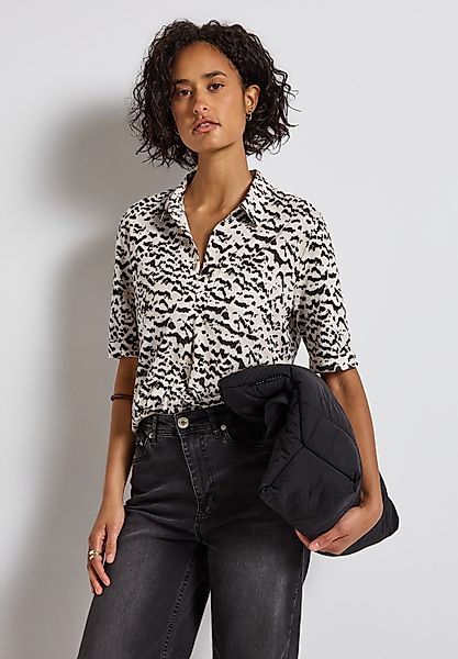 STREET ONE Blusenshirt mit All-Over Print günstig online kaufen