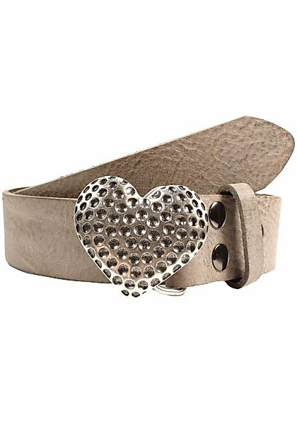 Rettungsring Gürtel Ledergürtel mit austauschbarer Schließe "Golf Herz Silb günstig online kaufen