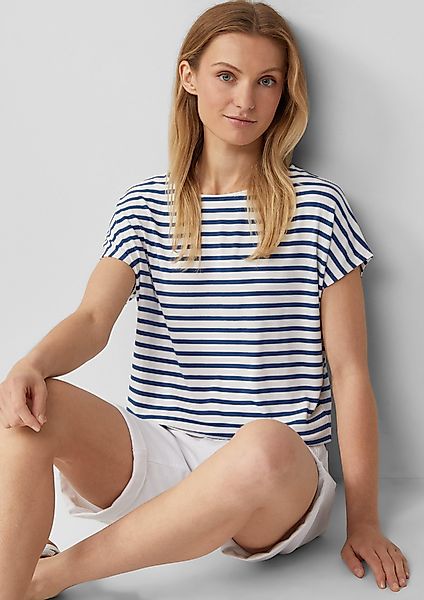 s.Oliver Shirttop T-Shirt aus Viskosestretch im günstig online kaufen