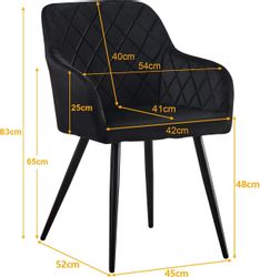 Ofcasa Esszimmerstuhl Gepolsterter Küchenstühle (4er Set), günstig online kaufen