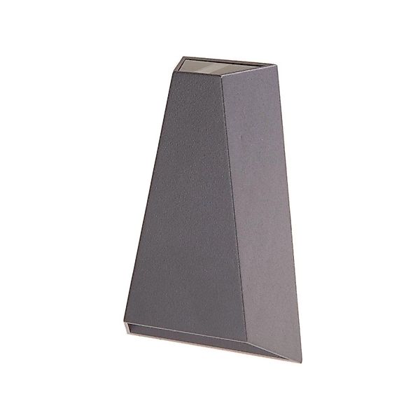 Lucande LED Wandleuchte Außen Jendrik 9616004 Spritzwassergeschützt Modern günstig online kaufen