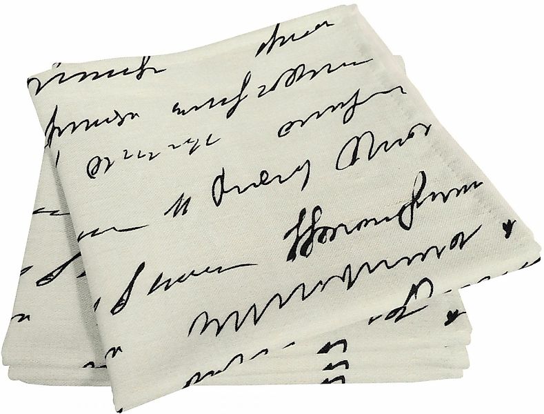 Adam Stoffserviette "Scribble" aus Bio-Baumwolle,Made in Germany günstig online kaufen