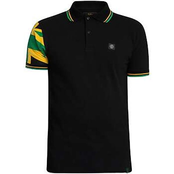 Trojan  Poloshirt Piqué-Poloshirt mit Flaggenärmeln günstig online kaufen