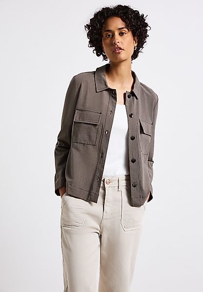 STREET ONE Kurzjacke aus elastischem Materialmix günstig online kaufen