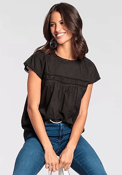 Laura Scott Shirtbluse, mit Boho-Details günstig online kaufen