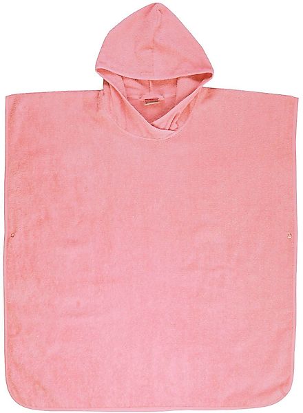 Wörner Badeponcho Badeponcho Uni, Baumwolle, Kapuze, günstig online kaufen