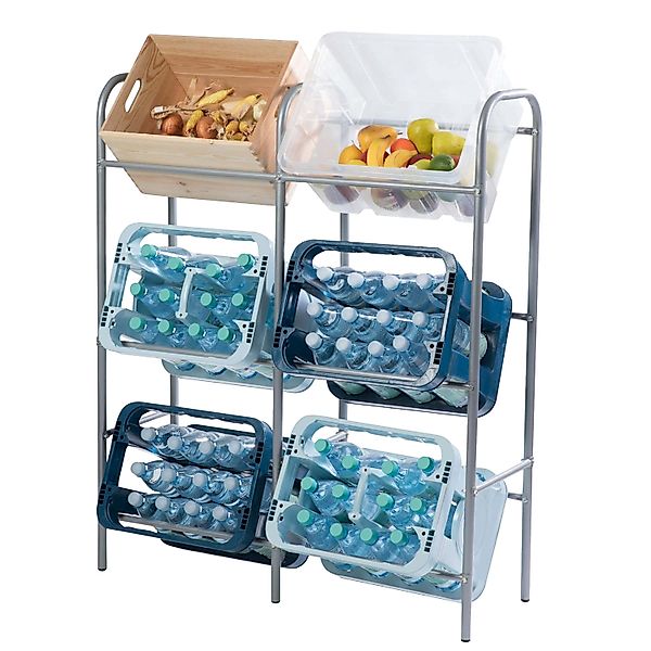 Ribelli Flaschenregal Kastenständer, für 6 Kisten, günstig online kaufen