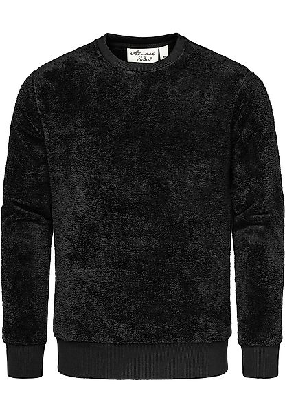 Amaci&Sons Sweatshirt LUDLOW Pullover mit Rundhalsausschnitt günstig online kaufen
