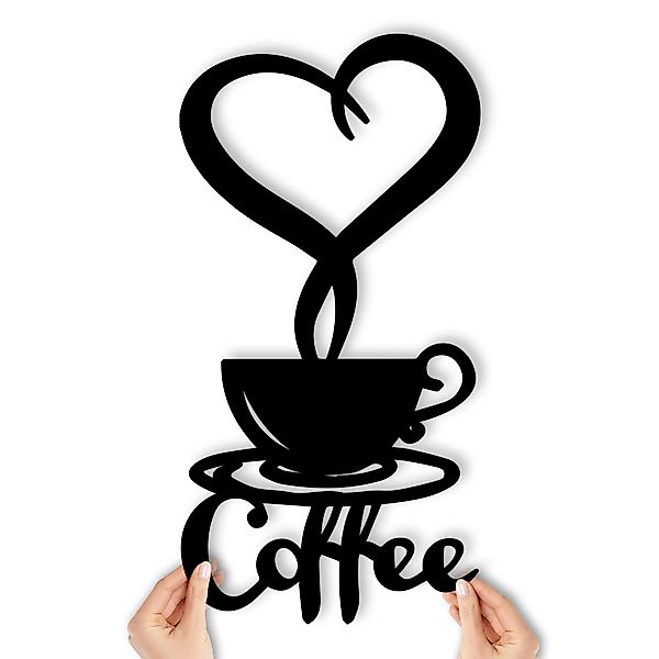 Namofactur 3D-Wandtattoo Kaffee Deko Geschenke - günstig online kaufen