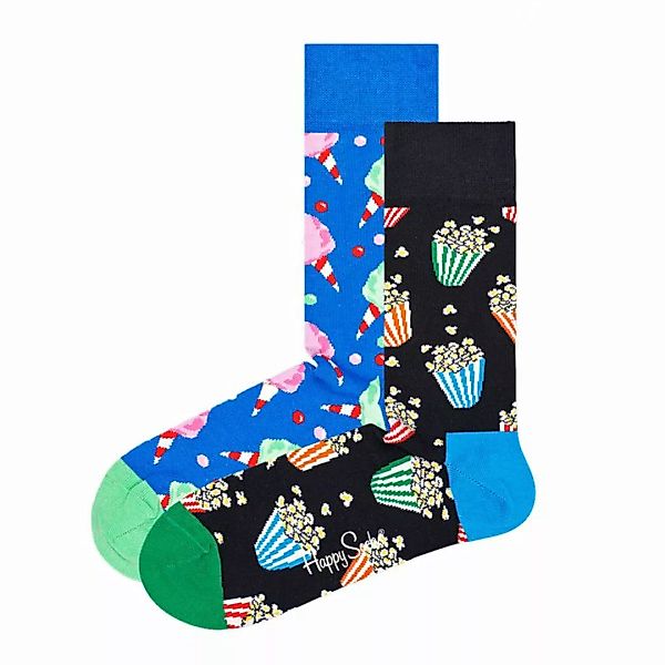 Happy Socks 2er Pack Unisex Socken - Geschenkbox, Farbmix Snacks 36-40 günstig online kaufen