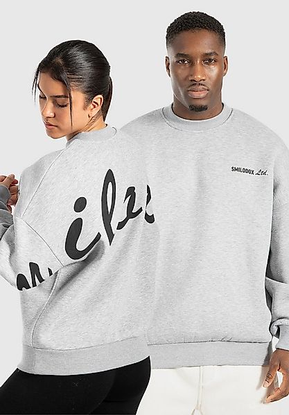 Smilodox Sweatshirt Unisex Liquid Brail, Oversize Sweater mit weichem Baumw günstig online kaufen
