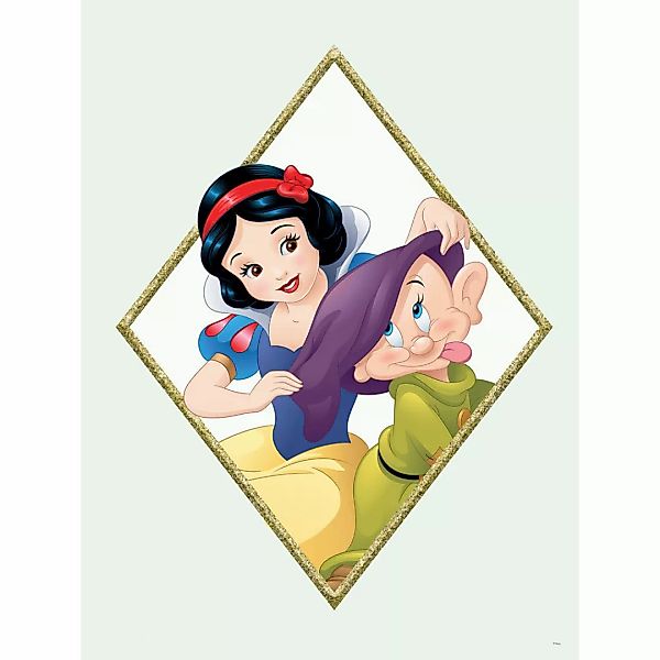 Komar Poster Snow White & Dopey Disney B/L: ca. 30x40 cm günstig online kaufen