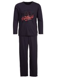 Henry Terre Schlafanzug Pyjama Set Langarm günstig online kaufen