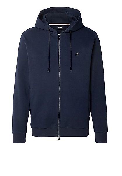 BOSS Sweatjacke mit Doppel-B-Monogramm (1-tlg) günstig online kaufen