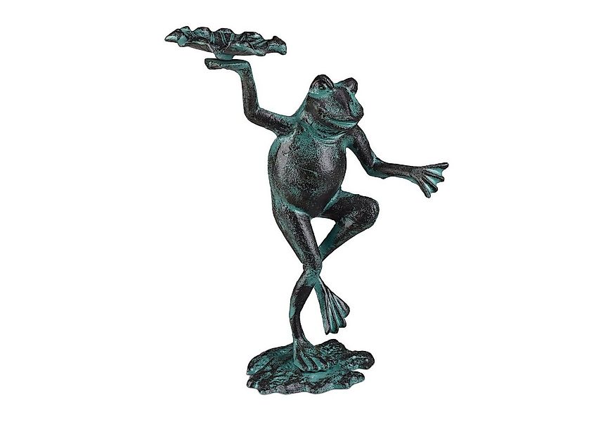 relaxdays Gartenfigur Frosch, M günstig online kaufen